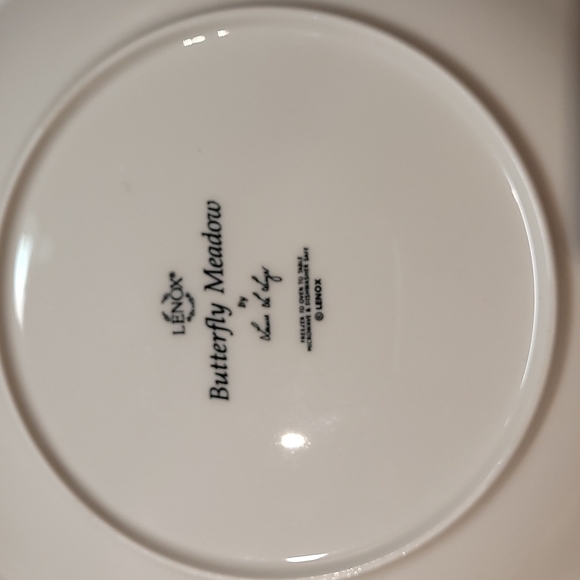 Lenox butterfly Meadow Dessert pie plate - Picture 2 of 4